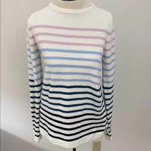 Joules Knitwear Seaham Multistrip Sweater  US Size 2
